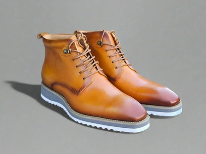 men-s-burnished-calfskin-lace-up-boots-casual-ankle-boots