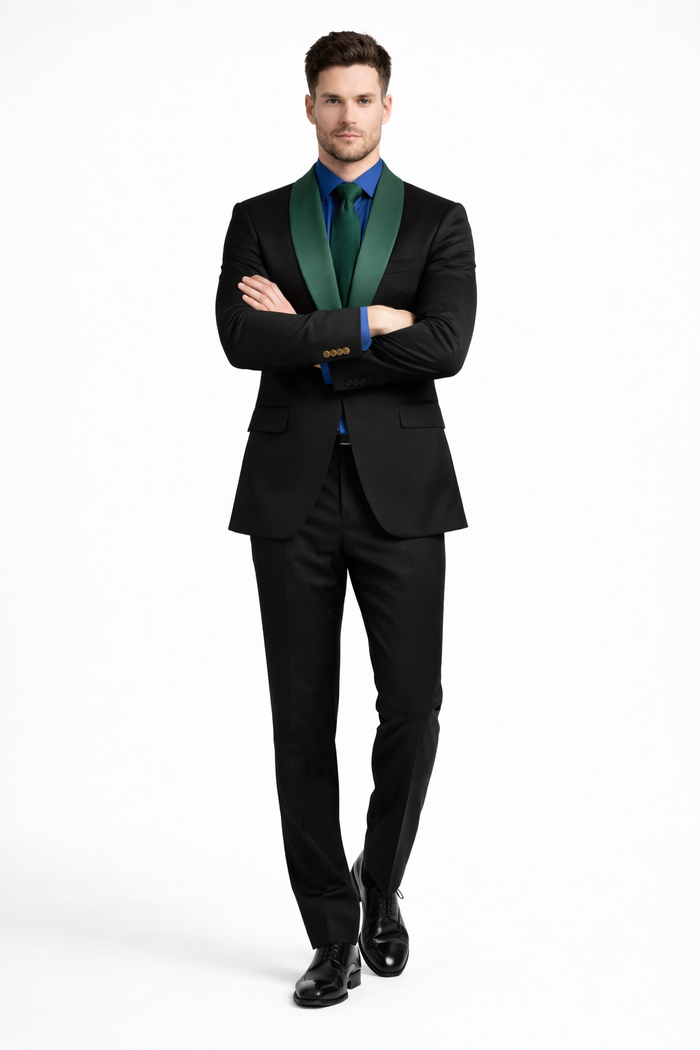 Modern Fit Men's Tuxedo Blazer for Weddings