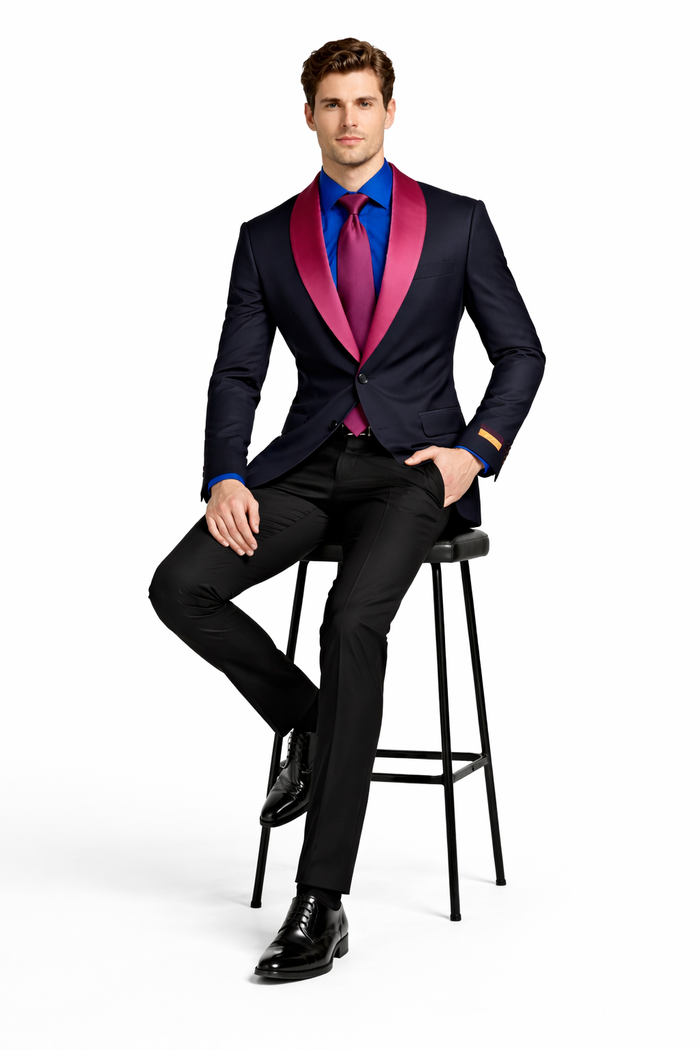 Modern Fit Men's Tuxedo Blazer for Weddings