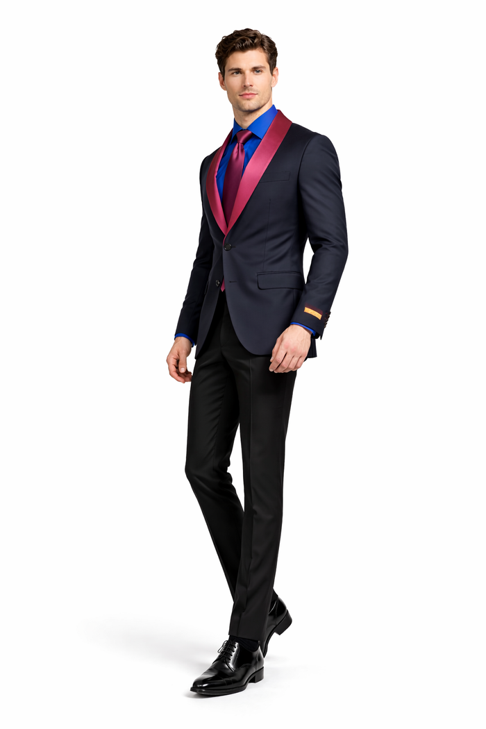Modern Fit Men's Tuxedo Blazer for Weddings