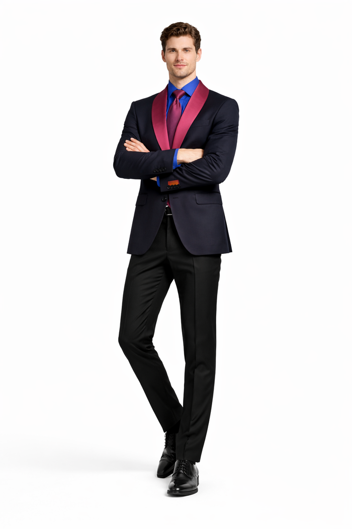 Modern Fit Men's Tuxedo Blazer for Weddings