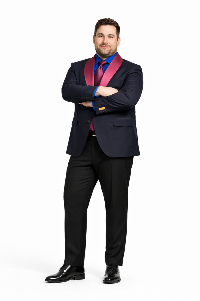 Modern Fit Men's Tuxedo Blazer for Weddings