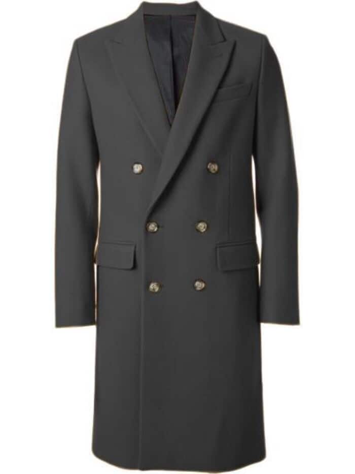 Men's 44Inch Long Double Breasted Overcoat Winter Men's Topcoat Sale