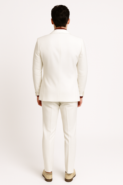 Mens Al Pacino Tony Montana Scarface Package | White Suit + Red Shirt 2 9M-5894  - from alligatorwarehouse.com
