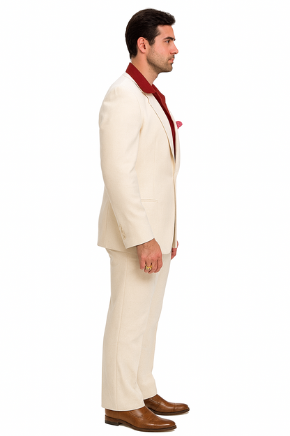 Mens Al Pacino Tony Montana Scarface Suit in White