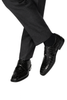 Mens Belvedere Chapo Caiman Crocodile Hornback Dress Shoe in Black 7 MEN 1465 BLACK-M-15  - from alligatorwarehouse.com