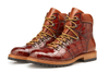 Mens Belvedere Damian Alligator Hiking Boot in Peanut 7   - from alligatorwarehouse.com