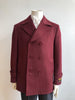 Men's Big & Tall Wool Peacoat – Classic Double Breasted Overcoat Style 9 ALB-551-4XL-BUR  - from alligatorwarehouse.com