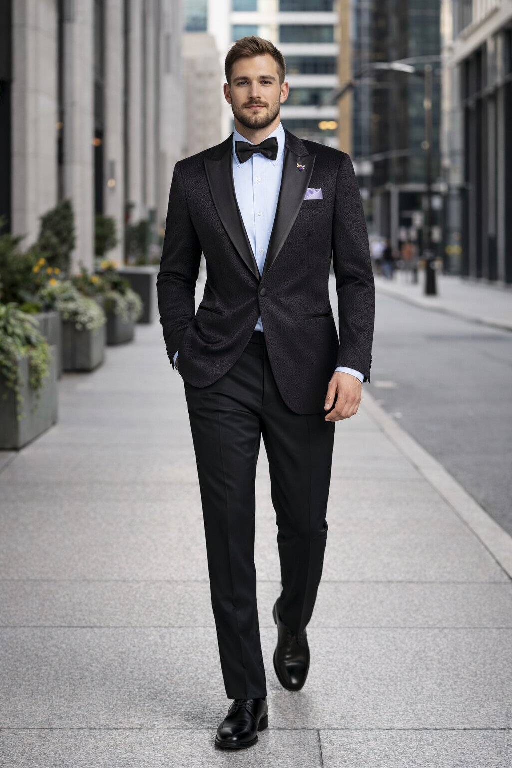 Mens Traditional Black Church Suit – Clean Classic Worship Look