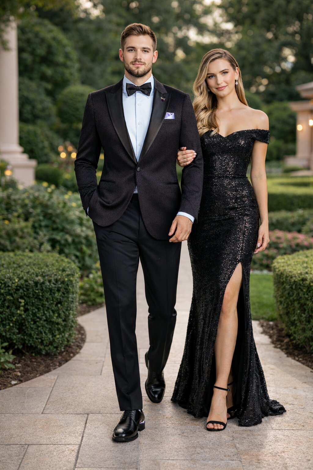 Mens Traditional Black Church Suit – Clean Classic Worship Look