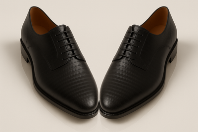Mens Mezlan Pegaso Lizard Dress Shoe in Black 8   - from alligatorwarehouse.com