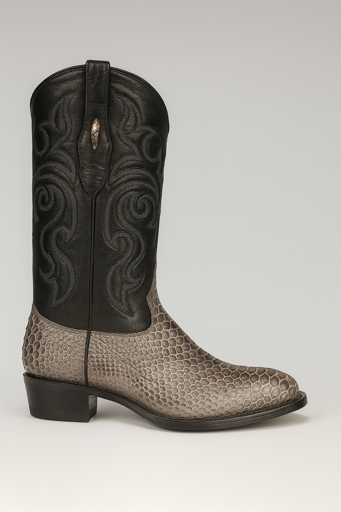 Men's Los Altos Python J-Toe Boots - Rustic