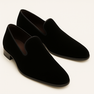 Lublin Velvet Black By Mezlan Made In Spain Brand