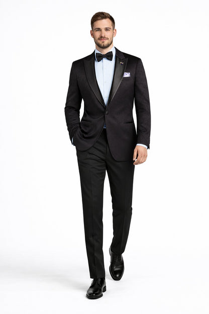 Mens Traditional Black Church Suit – Clean Classic Worship Look