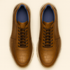 Belvedere Todd Men's Shoes Antique Brandy Exotic Genuine Ostrich Casual Sneakers 2 MEN E02 ANT. BRANDY-M-06  - from alligatorwarehouse.com