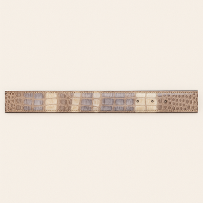 Men's Wild West Caiman Belly Skin Cowboy Belt 2C118249