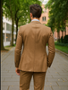 Men’s Camel Brown 3-Piece Suit with Vest and Chain – Formal Wear 2   - from alligatorwarehouse.com