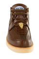 Men's Wild West Boots Caiman and Smooth Ostrich Skin Shoe 2ZA052807