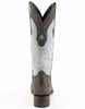 Men's Ferrini Acero Elephant Print Boots Handcrafted Black 3 12093-04-080-D  - from alligatorwarehouse.com