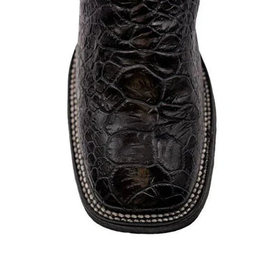 Men's Ferrini Kai Sea Turtle Print Boots Handcrafted Black 42593-04 2 42593-04-080-D  - from alligatorwarehouse.com