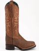 Men's Ferrini Toro Leather Boots Handcrafted Brandy 5 12993-55-080-D  - from alligatorwarehouse.com