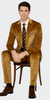 Men’s Gold Velvet Peak Lapel Suit – 2-Piece Skinny Fit Tazzio Formalwear 4   - from alligatorwarehouse.com