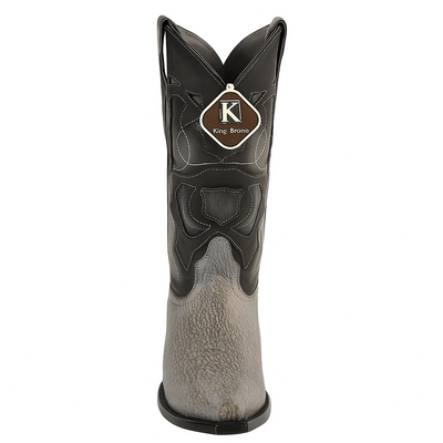 King Exotic Men's Shark Snip Toe Western Boots 10 -1  - from alligatorwarehouse.com