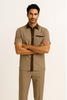 Mens Houndstooth Walking Suit by Dreams by Zacchi – 2 Piece Lei sure Set in brown/tan- $’99 2   - from alligatorwarehouse.com