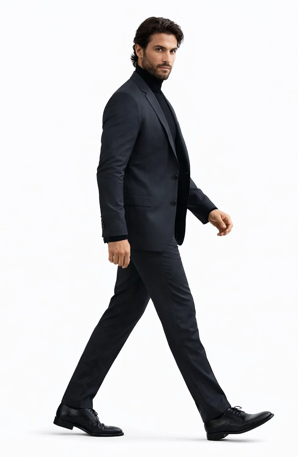 Mens John Wick Charcoal Suit Costume