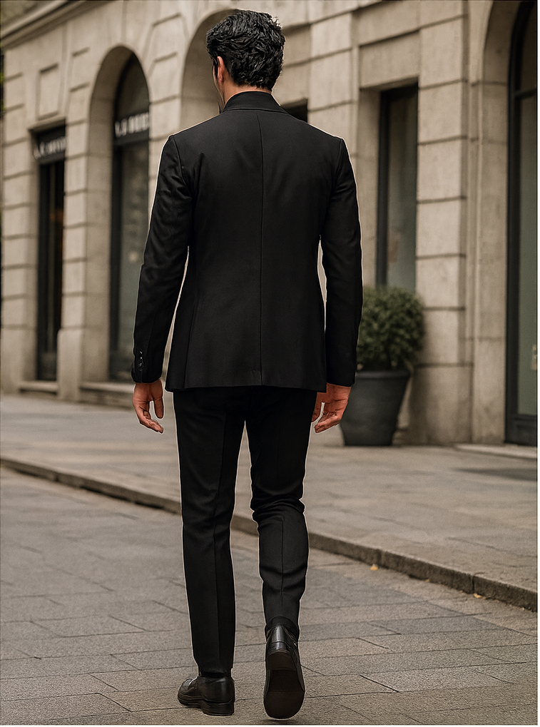 Mens John Wick Vested Black Suit Costume 2 YG-6858  - from alligatorwarehouse.com