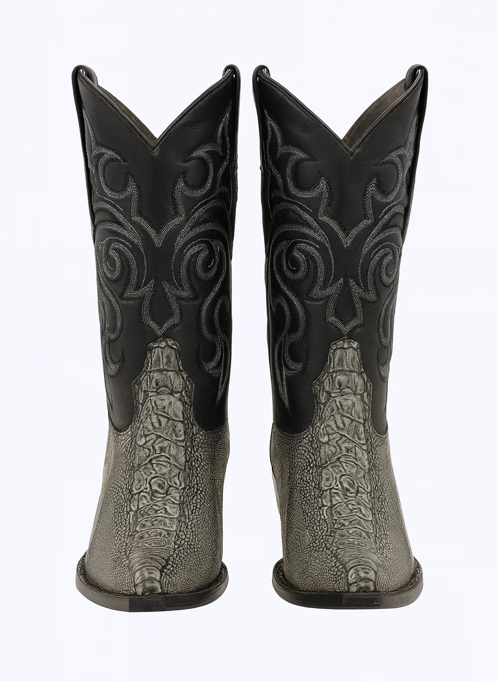 Men's Los Altos Original Ostrich Leg Snip Toe Boots