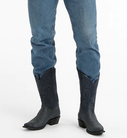 Men's Los Altos Original Ostrich Leg Snip Toe Boots