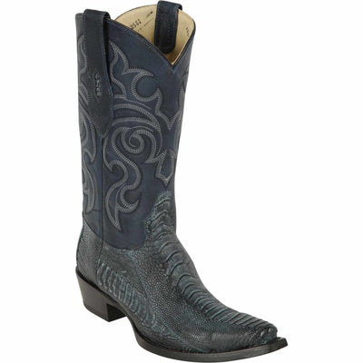 Men's Los Altos Original Ostrich Leg Snip Toe Boots 1 LAB-940582-060  - from alligatorwarehouse.com