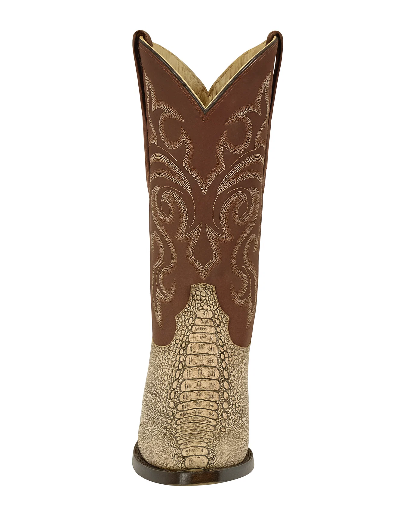 Men's Los Altos Original Ostrich Leg Snip Toe Boots