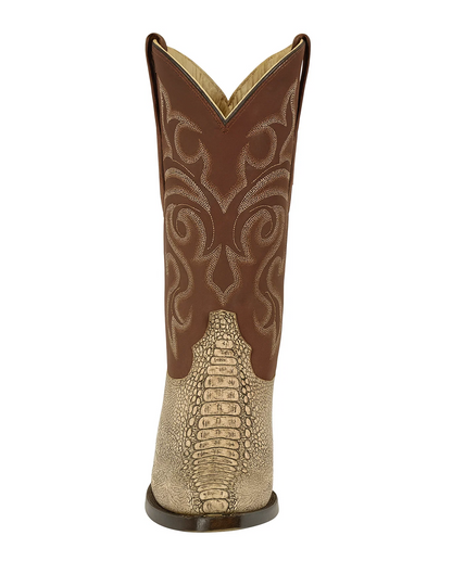 Men's Los Altos Original Ostrich Leg Snip Toe Boots