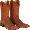 Men's Los Altos Shark Skin Wide Square Toe Boots 9 LAB-8220909-060  - from alligatorwarehouse.com