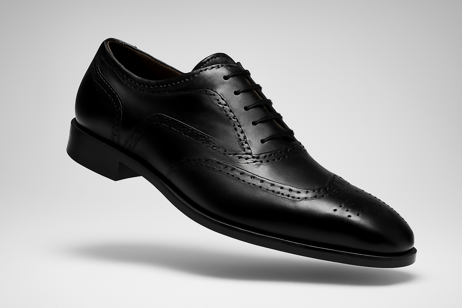 Mens Mezlan Ugalde Classic Wingtip Dress Shoe in Cognac