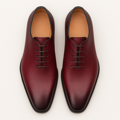 Mens Mezlan Pamplona Calfskin Plain Toe Dress Shoe in Cognac 14   - from alligatorwarehouse.com