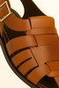 Fisherman Sandal Cognac By Mezlan Made In Spain Brand 4   - from alligatorwarehouse.com