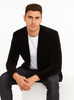 Mens Modern Fit 2 Button Velvet Blazer in Black 4 SO1B-27_BLACK_XS  - from alligatorwarehouse.com