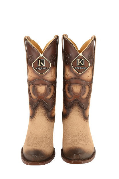 King Exotic Men's Shark Snip Toe Western Boots