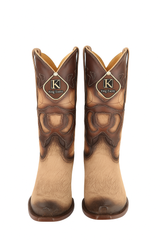 King Exotic Men's Shark Snip Toe Western Boots
