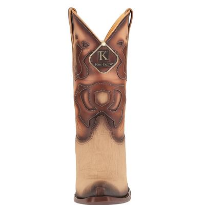 King Exotic Men's Shark Snip Toe Western Boots 27 -1  - from alligatorwarehouse.com