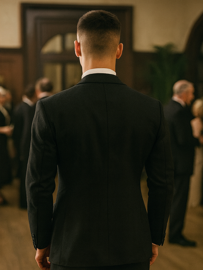 Mens Peaky Blinders Costume Thomas Shelby Black Vested Tuxedo