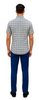 Mens Plaid Walking Suit in royal by Dreams Zacchi – 2 Piece Leisure Outfit with Matching Shirt and Pants - $99 3   - from alligatorwarehouse.com