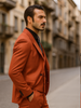 Men’s Red 3-Piece Suit with Vest and Chain – Stylish Formal Wear 3   - from alligatorwarehouse.com