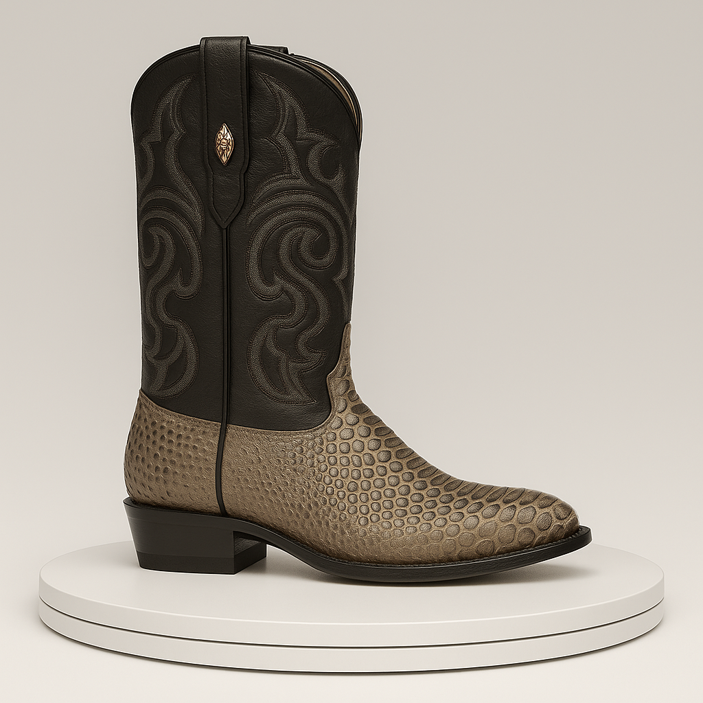 Men's Los Altos Python J-Toe Boots - Rustic