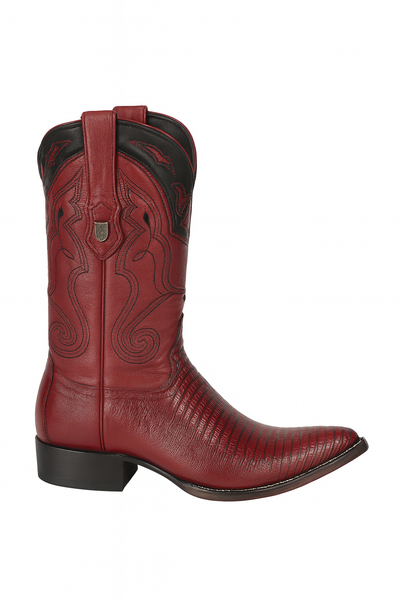 Men's Wild West Teju Lizard Skin 3X Toe Boots 29507 24 2950703-060  - from alligatorwarehouse.com