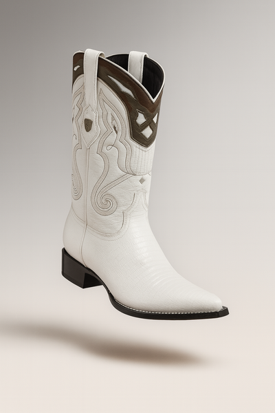 Men's Wild West Teju Lizard Skin 3X Toe Boots 29507 56 2950703-060  - from alligatorwarehouse.com