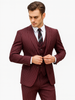 Mens Vested Gangster Pinstripe 1920's Suit in Burgundy 8 SO1V2RS-9_BURGUNDY_42R  - from alligatorwarehouse.com